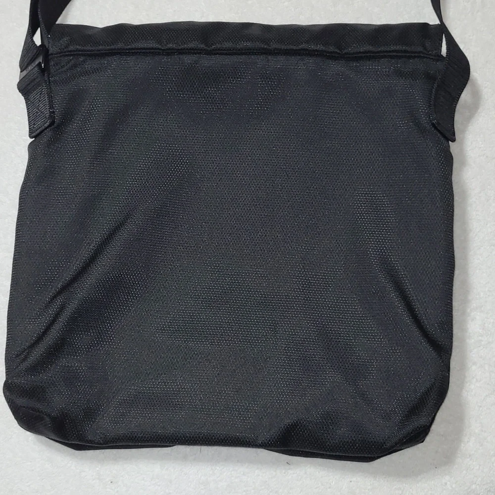 TUMI Alpha Flap Body Bag Black In Canvas Material